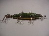 Antique Lure the Heddon 150 in Green Scale Finish