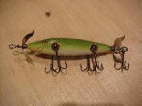 Antique Fishing Lure the Heddon 150